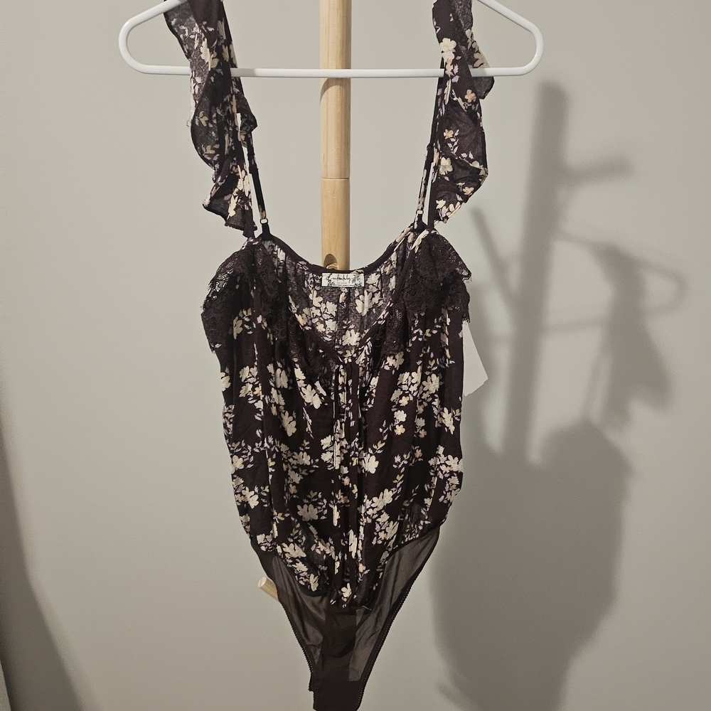 Free People Intimatetly Bodysuit (NWT), Size M